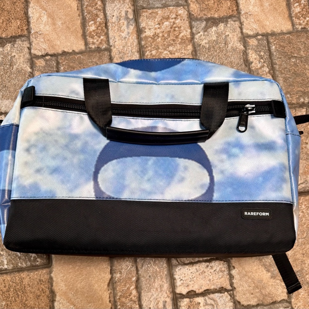 Rareform Sky Blue and Black Men's Backpack & briefcase - Picture 2 of 5
